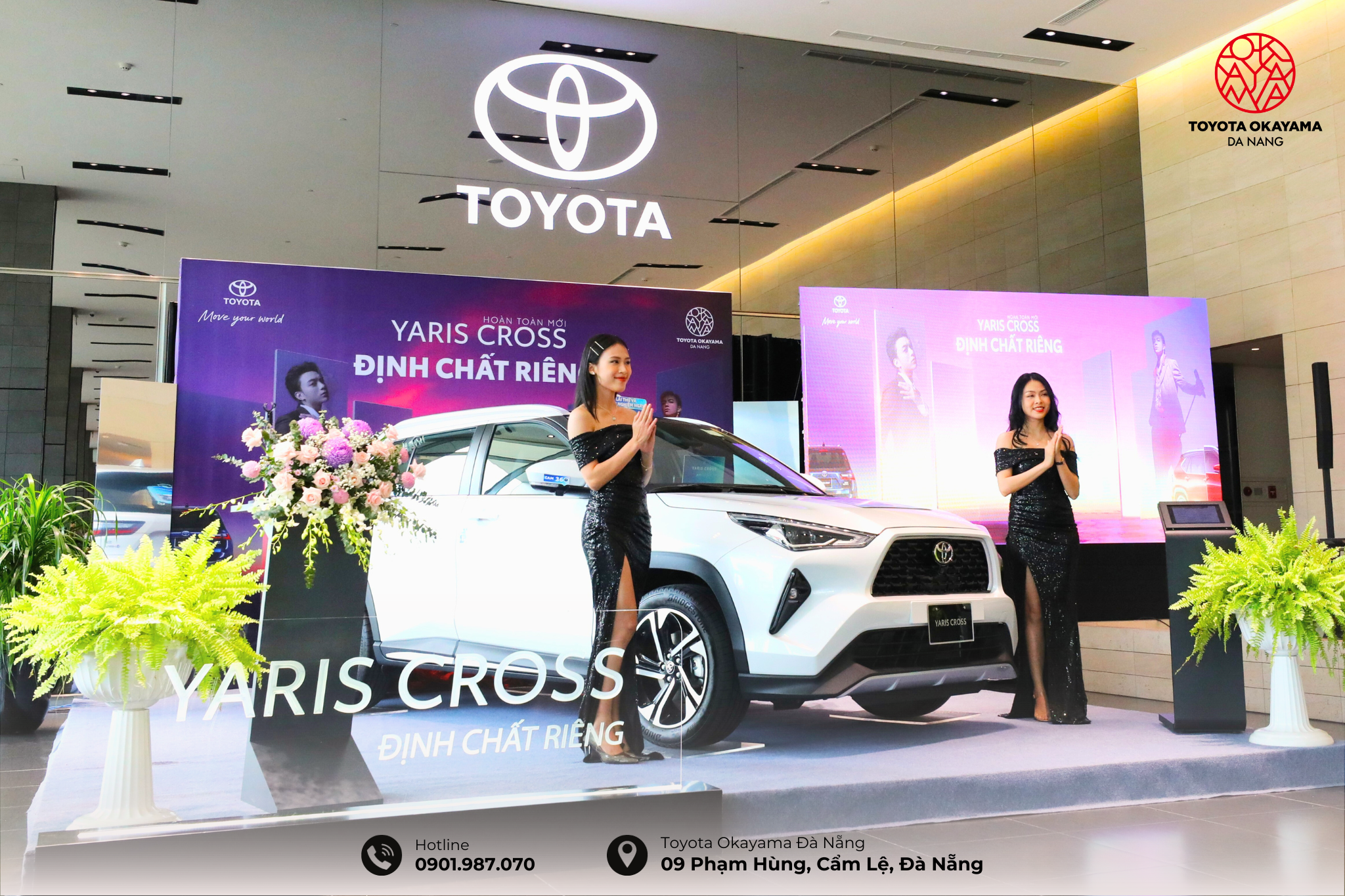 Xe Toyota Yaris Cross Ohoàn toàn mới được ra mắt tại Toyota okayama