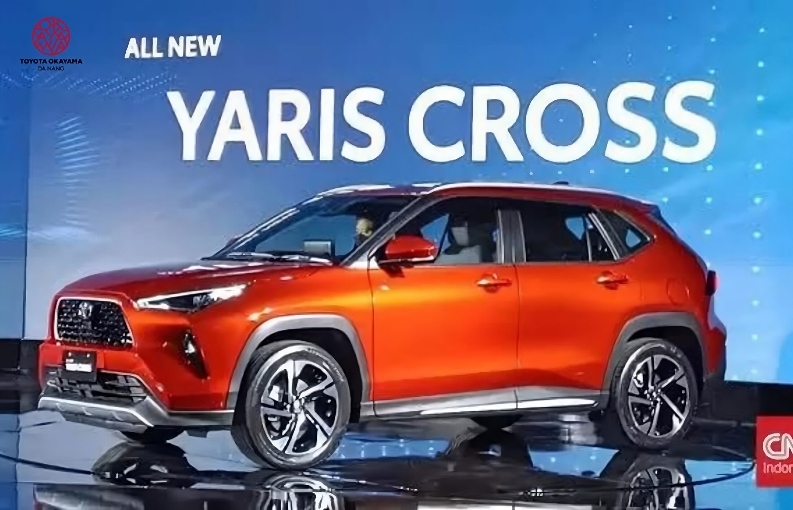 Toyota Yaris Cross cam chắc chắn là màu phù hợp với người mệnh hỏa