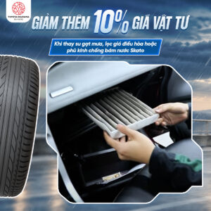 GIẢM THÊM 10% GIÁ VẬT TƯ